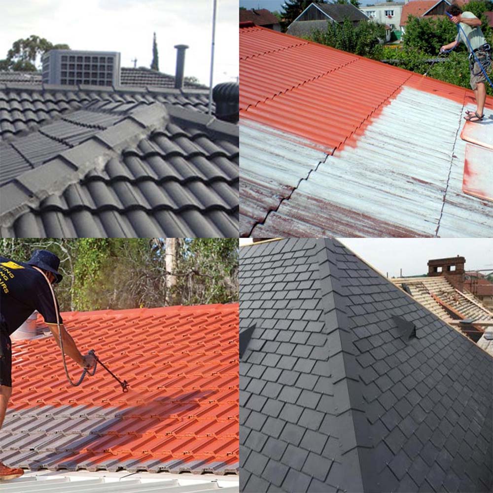 Pintura paint new roof para todo tipo materiales de tejados