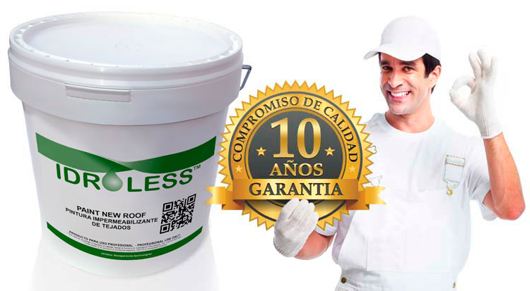 pintura paint new roof  con 10 años de garantía