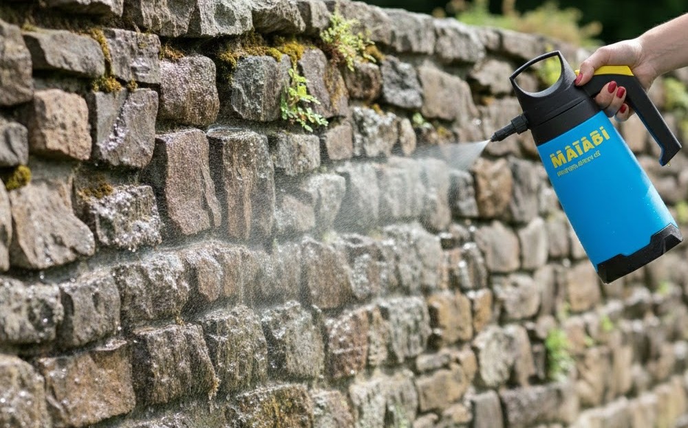 Producto para eliminar manchas de hidrófugo en piedra