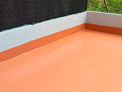 Impermeabilizante de poliuretano para terraza transitable exterior
