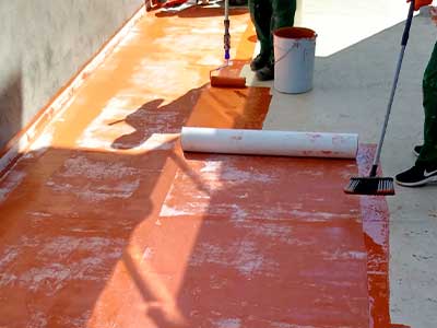 Geotextil para terrazas con grietas y juntas