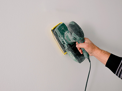 Preparación de pared para aplicar pintura de estuco de Idroless