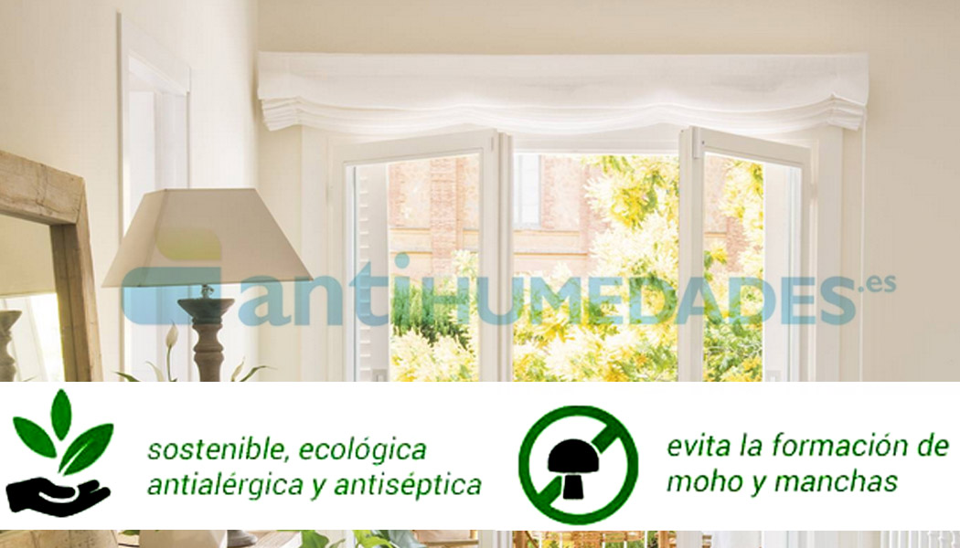 Pintura de cal Paintcal con poder fungicida para interiores de viviendas, hospitales, guarderías, etc.