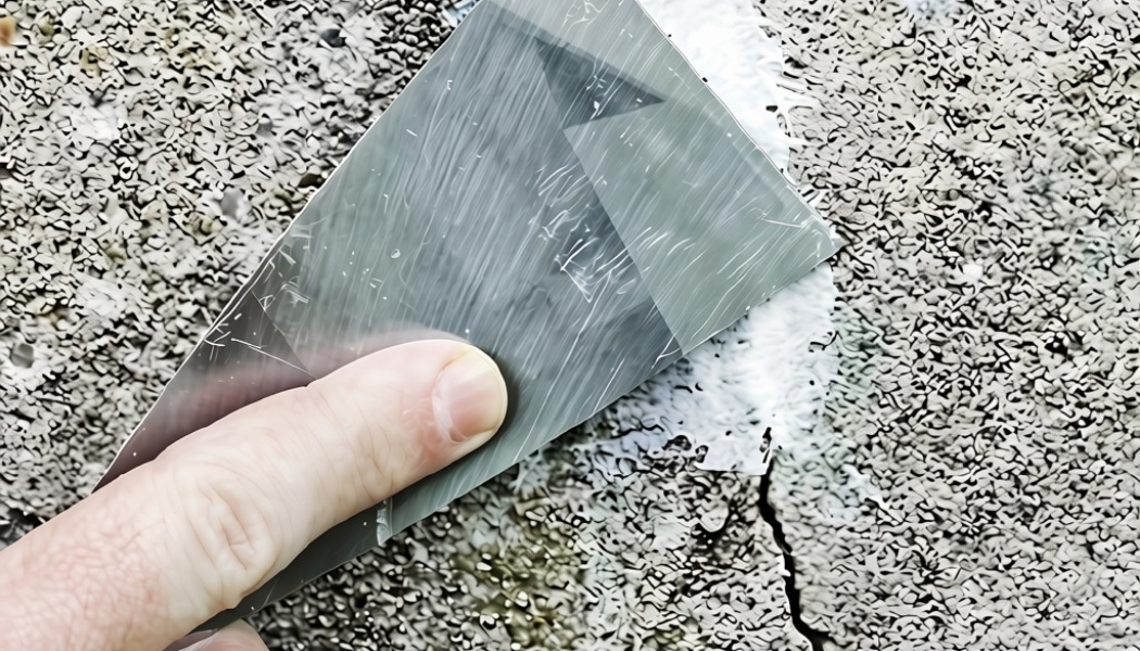 Masilla elástica resistente para reparar grietas