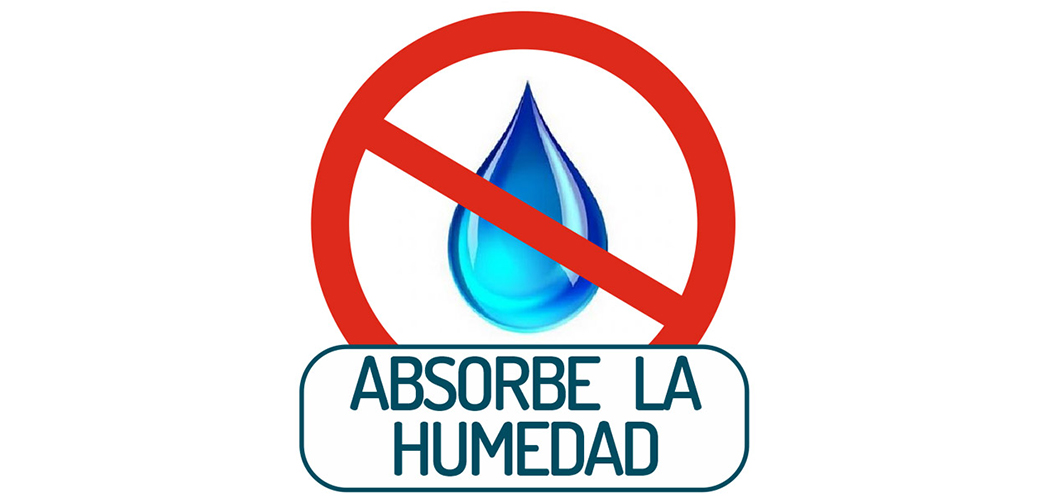 Deshumidificador que absorbe humedad y calienta