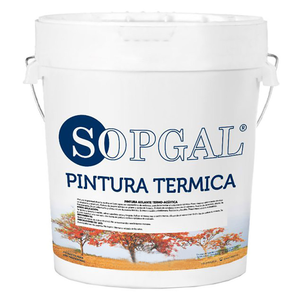 Pintura térmica para tejados y cubiertas no transitables