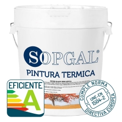 Pintura térmica transitable para terrazas
